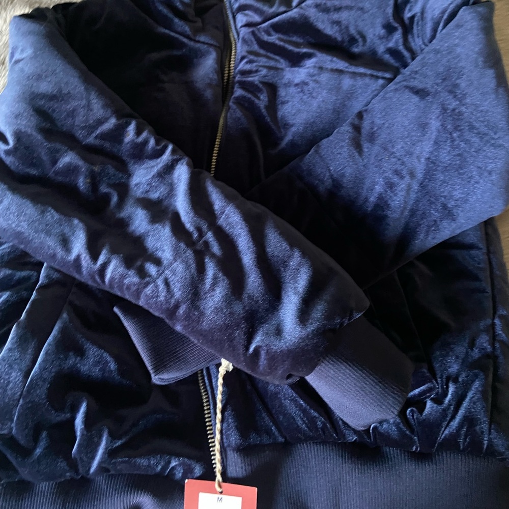 Blue Velvet Jacket